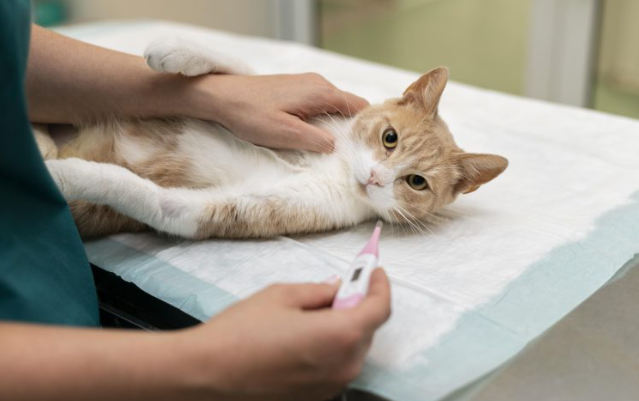 고양이 장염 구토와 설사를 계속 한다면 의심해야